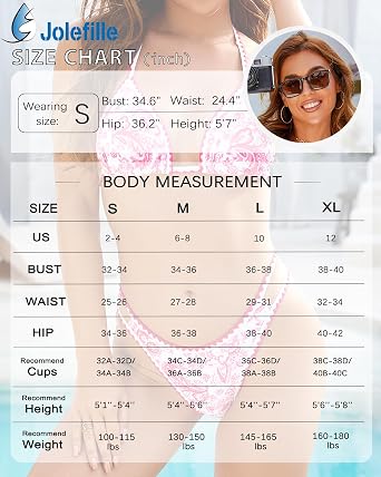 Jolefille Thong Bikini Sets for Women Two Piece Swimsuit Floral Sexy Bathing Suit Triangle Top Modest Swim Suits 2026 Teens